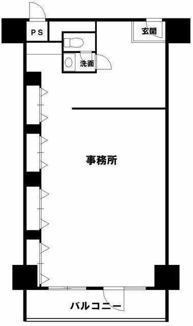 阿波座駅　徒歩9分　構造：鉄骨鉄筋ｺﾝｸﾘｰﾄ造専有面積:55.08平米 ( 16.66坪 )　