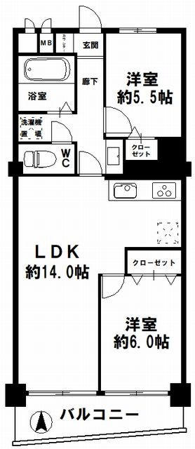 西長堀駅 徒歩3分 構造:鉄骨鉄筋コンクリート造専有面積:62.86平米 ( 19.01坪 )