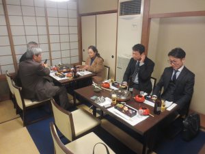 宅建協会西支部　地区会議後の懇親会