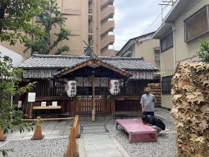 お礼に　京都