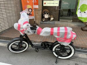 E-BIKE　来ました