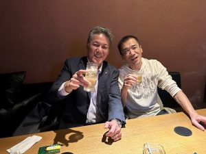 ３０年来の友人　タクオ