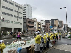 大阪マラソン　物件に近づけず！