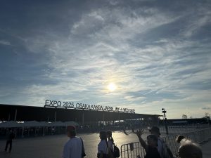 万博　3回目　水上ショー
