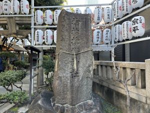 提灯奉納　サムハラ神社　
