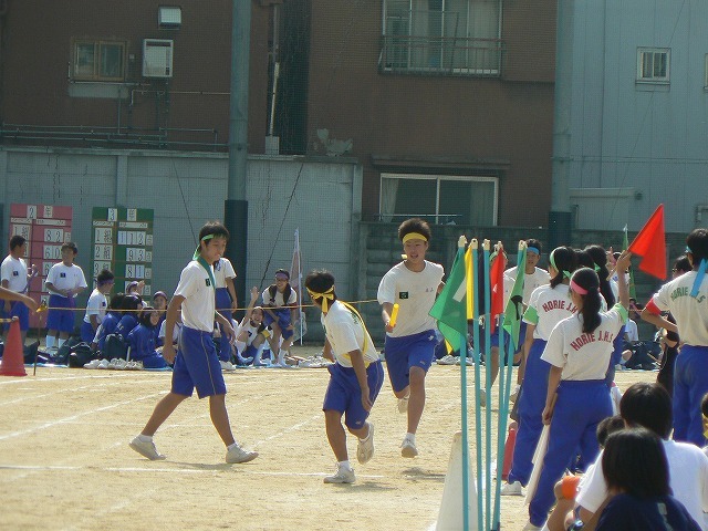 息子の運動会