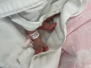 母子ともに健康です。