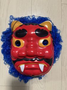 我が家にも鬼きました。